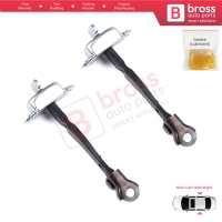 2 Pieces Rear Door Stop Check Assy Limiter Strap for Toyota Yaris Vitz MK3 P13 2015-2020 Vios P15 Verso S P12 Facelift 686300D230