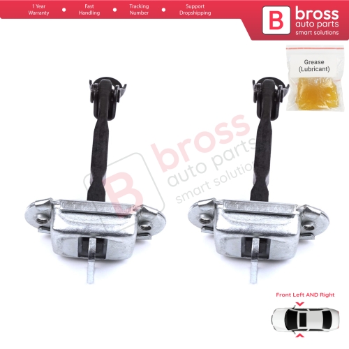 2 Pieces Front Door Stop Check Assy Limiter Strap for Toyota RAV4 MK3 XA30 A3 2005-2013 Vanguard A3 6862042020