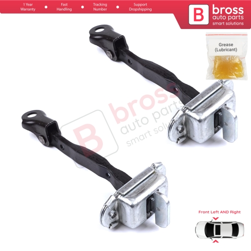 2 Pieces Front Door Stop Check Assy Limiter Strap for Toyota RAV4 MK3 XA30 A3 2005-2013 Vanguard A3 6862042020