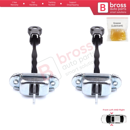 2 Pieces Front Door Stop Check Assy Limiter Strap for Toyota RAV4 MK4 XA40 A4 2012-2019 6861042051
