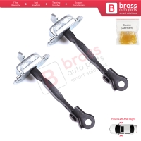 2 Pieces Front Door Stop Check Assy Limiter Strap for Toyota Prius MK2 W2 XW20 2003-2009 Corolla MK9 E12 Allex RunX 2001-2007 6861012161