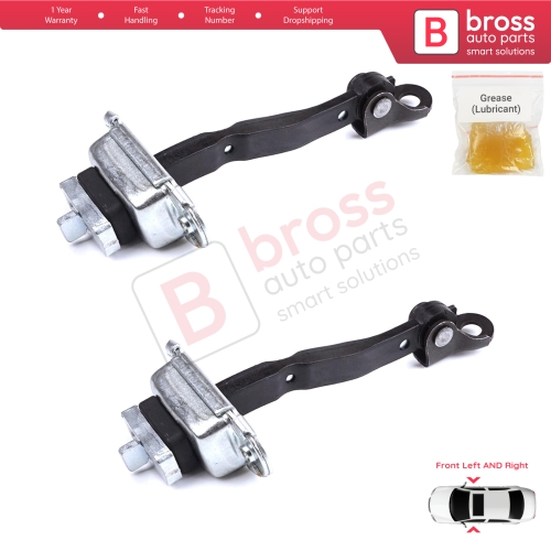 2 Pieces Front Door Stop Check Assy Limiter Strap for Toyota Camry MK5 V3 XV30 2001-2006 6861033050