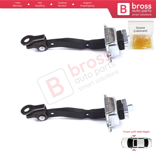2 Pieces Front Door Stop Check Assy Limiter Strap for Toyota Camry MK5 V3 XV30 2001-2006 6861033050