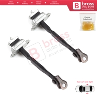 2 Pieces Rear Door Stop Check Assy Limiter Strap for Toyota Camry MK6 V4 XV40 2006-2012 6863033070