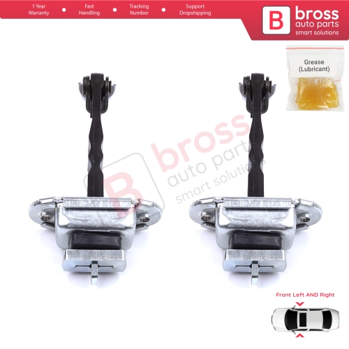 2 Pieces Front Door Stop Check Assy Limiter Strap for Toyota Camry MK7 V5 XV50 XV55 2011-2019 6861033091