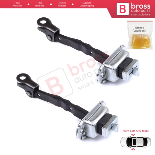 2 Pieces Front Door Stop Check Assy Limiter Strap for Toyota Camry MK7 V5 XV50 XV55 2011-2019 6861033091