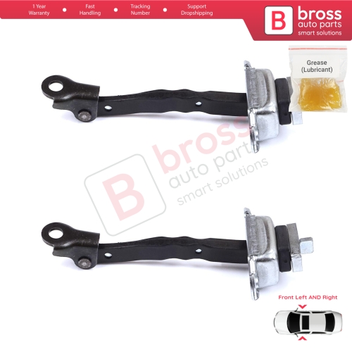 2 Pieces Front Door Stop Check Assy Limiter Strap for Toyota Camry MK7 V5 XV50 XV55 2011-2019 6861033091