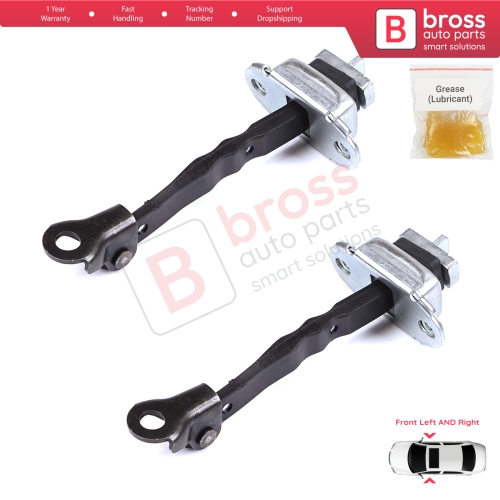 2 Pieces Front Door Stop Check Assy Limiter Strap for Toyota Camry MK7 V5 XV50 XV55 2011-2019 6861033091