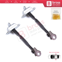 2 Pieces Rear Door Stop Check Assy Limiter Strap for Toyota C-HR MK1 X1 AX10 AX50 2016-2024 68630F4010