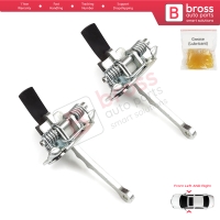 2 Pieces Door Stop Check Assy Limiter Strap for VW Lupo MK1 6X1 6E1 1998-2005 Seat Arosa 6H1 1997-2004 6E0837249C