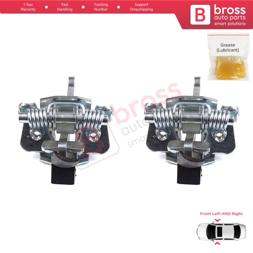2 Pieces Door Stop Check Assy Limiter Strap for VW Lupo MK1 6X1 6E1 1998-2005 Seat Arosa 6H1 1997-2004 6E0837249C