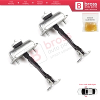 2 Pieces Door Stop Check Assy Limiter Strap for Ford Cargo Truck Series 2012-2021 CC46E23500AC