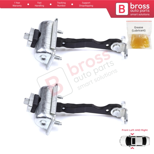 2 Pieces Door Stop Check Assy Limiter Strap for Ford Cargo Truck Series 2012-2021 CC46E23500AC