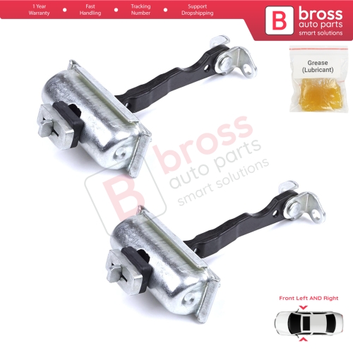 2 Pieces Door Stop Check Assy Limiter Strap for Ford Cargo Truck Series 2012-2021 CC46E23500AC