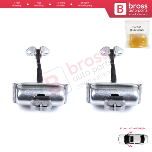 2 Pieces Door Stop Check Assy Limiter Strap for Ford Cargo Truck Series 2012-2021 CC46E23500AC