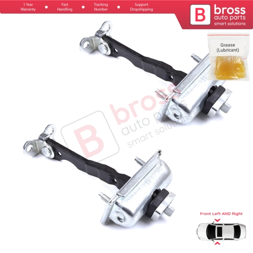 2 Pieces Door Stop Check Assy Limiter Strap for Ford Cargo Truck Series 2012-2021 CC46E23500AC
