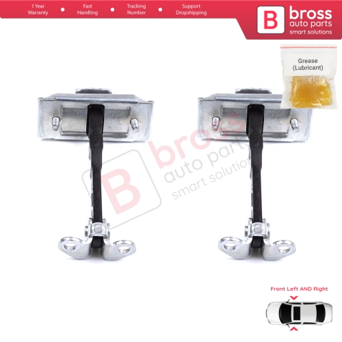 2 Pieces Door Stop Check Assy Limiter Strap for Ford Cargo Truck Series 2012-2021 CC46E23500AC