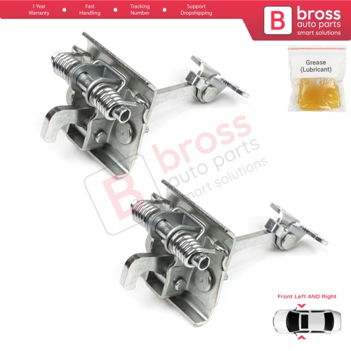 2 Pieces Front Door Stop Check Assy Limiter Strap for Citroen C8 MK2 Peugeot 807 Fiat Ulysse Lancia Phedra 179 9181G9