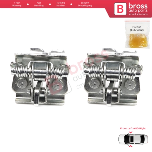 2 Pieces Front Door Stop Check Assy Limiter Strap for Citroen C8 MK2 Peugeot 807 Fiat Ulysse Lancia Phedra 179 9181G9