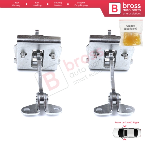 2 Pieces Front Door Stop Check Assy Limiter Strap for Citroen C8 MK2 Peugeot 807 Fiat Ulysse Lancia Phedra 179 9181G9
