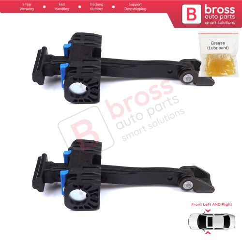 2 Pieces Front Door Stop Check Assy Limiter Strap for BMW 3 Series F30 F31 F35 F80 M3 LCI 2012-2019 51217446717