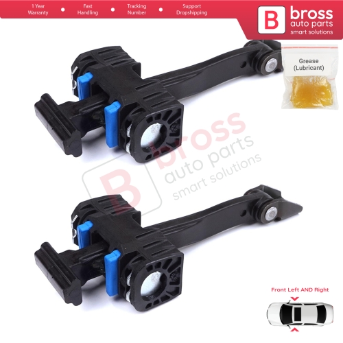 2 Pieces Front Door Stop Check Assy Limiter Strap for BMW 3 Series F30 F31 F35 F80 M3 LCI 2012-2019 51217446717