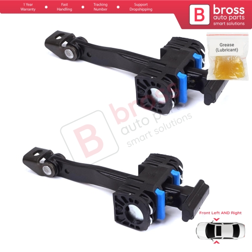 2 Pieces Front Door Stop Check Assy Limiter Strap for BMW 3 Series F30 F31 F35 F80 M3 LCI 2012-2019 51217446717