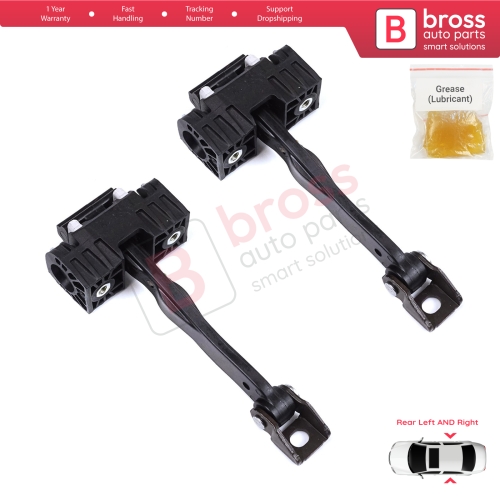 2 Pieces Rear Door Stop Check Assy Limiter Strap for BMW 3 Series F30 F31 F35 F80 M3 LCI 2012-2019 51227446729