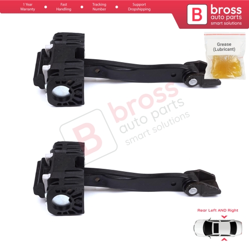 2 Pieces Rear Door Stop Check Assy Limiter Strap for BMW 3 Series F30 F31 F35 F80 M3 LCI 2012-2019 51227446729