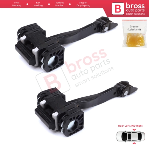 2 Pieces Rear Door Stop Check Assy Limiter Strap for BMW 3 Series F30 F31 F35 F80 M3 LCI 2012-2019 51227446729