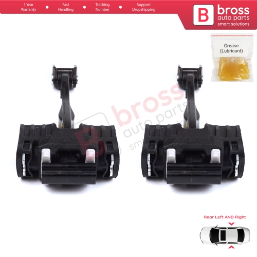 2 Pieces Rear Door Stop Check Assy Limiter Strap for BMW 3 Series F30 F31 F35 F80 M3 LCI 2012-2019 51227446729