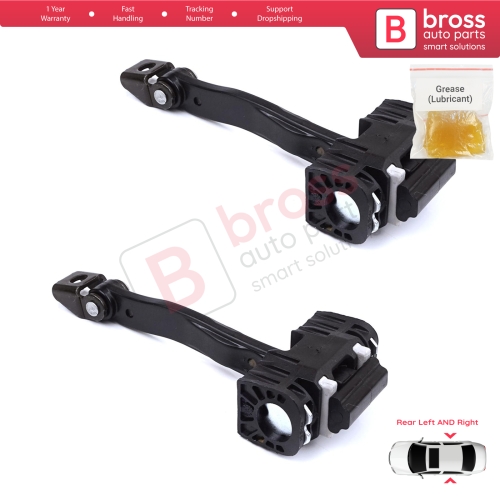 2 Pieces Rear Door Stop Check Assy Limiter Strap for BMW 3 Series F30 F31 F35 F80 M3 LCI 2012-2019 51227446729