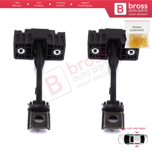 2 Pieces Rear Door Stop Check Assy Limiter Strap for BMW 3 Series F30 F31 F35 F80 M3 LCI 2012-2019 51227446729