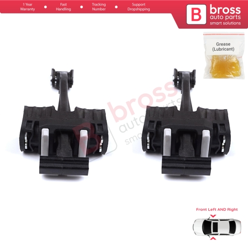 2 Pieces Front Door Stop Check Assy Limiter Strap for BMW 1 Series F20 F20N 2011–2019 5-Door 51217446715
