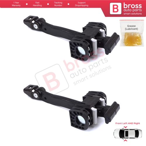 2 Pieces Front Door Stop Check Assy Limiter Strap for BMW 1 Series F20 F20N 2011–2019 5-Door 51217446715