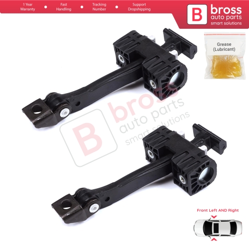2 Pieces Front Door Stop Check Assy Limiter Strap for BMW 1 Series F20 F20N 2011–2019 5-Door 51217446715