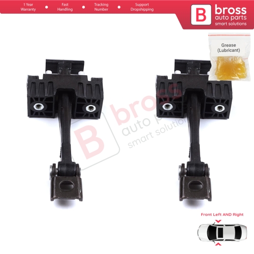 2 Pieces Front Door Stop Check Assy Limiter Strap for BMW 1 Series F20 F20N 2011–2019 5-Door 51217446715
