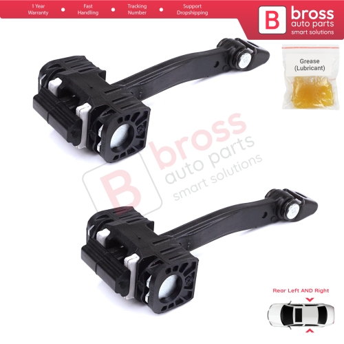 2 Pieces Rear Door Stop Check Assy Limiter Strap for BMW 1 Series F20 F20N 2011–2019 5-Door 51227446727