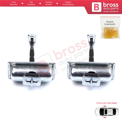 2 Pieces Front Door Stop Check Assy Limiter Strap for BMW X3 F25 2010-2017 X4 F26 2013-2018 51217205572 