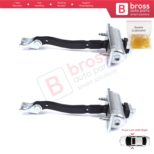 2 Pieces Front Door Stop Check Assy Limiter Strap for BMW X3 F25 2010-2017 X4 F26 2013-2018 51217205572 