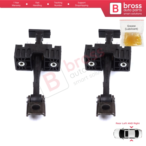 2 Pieces Rear Door Stop Check Assy Limiter Strap for BMW X1 E84 2009-2015 51222990642
