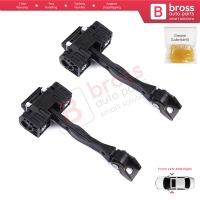 2 Pieces Front Door Stop Check Assy Limiter Strap for BMW X5 X6 F15 F85 F16 F86 2013-2018 51217290595