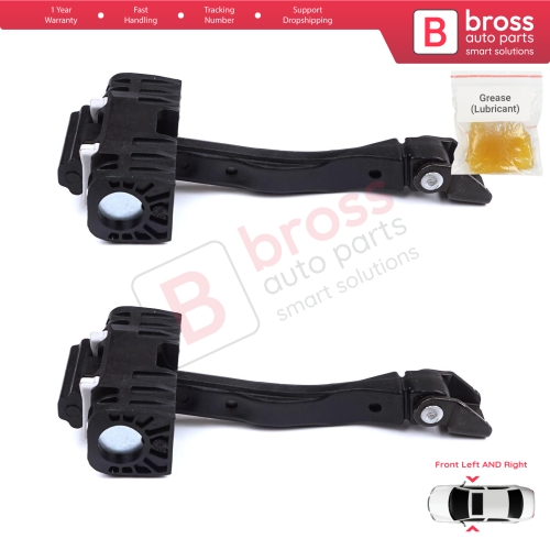 2 Pieces Front Door Stop Check Assy Limiter Strap for BMW X5 X6 F15 F85 F16 F86 2013-2018 51217290595