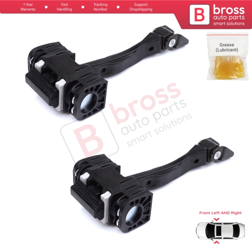 2 Pieces Front Door Stop Check Assy Limiter Strap for BMW X5 X6 F15 F85 F16 F86 2013-2018 51217290595