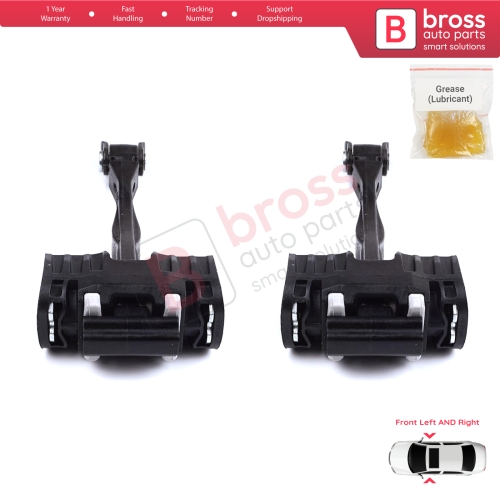 2 Pieces Front Door Stop Check Assy Limiter Strap for BMW X5 X6 F15 F85 F16 F86 2013-2018 51217290595