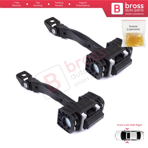 2 Pieces Front Door Stop Check Assy Limiter Strap for BMW X5 X6 F15 F85 F16 F86 2013-2018 51217290595