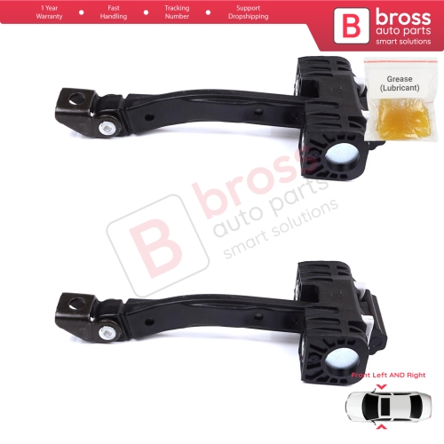 2 Pieces Front Door Stop Check Assy Limiter Strap for BMW X5 X6 F15 F85 F16 F86 2013-2018 51217290595