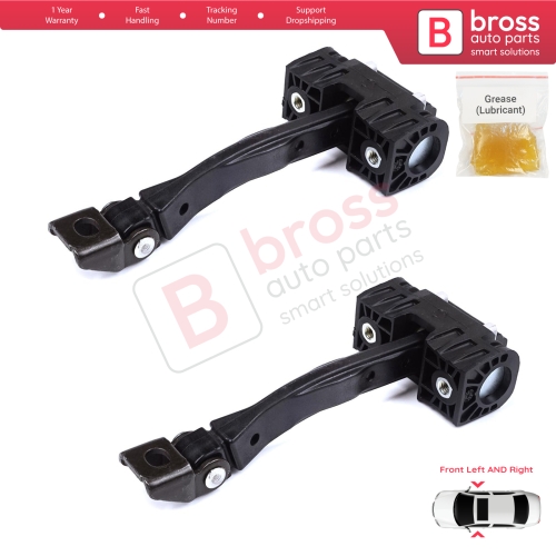 2 Pieces Front Door Stop Check Assy Limiter Strap for BMW X5 X6 F15 F85 F16 F86 2013-2018 51217290595