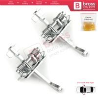 2 Pieces Front Door Stop Check Assy Limiter Strap for VW New Beetle 9C1 1C1 1Y7 1998-2012 1C0837249C