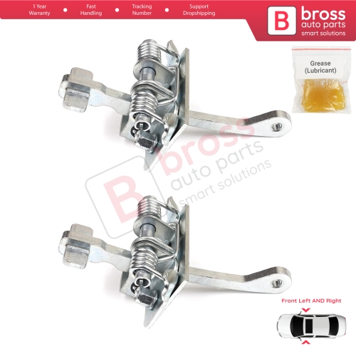 2 Pieces Front Door Stop Check Assy Limiter Strap for VW New Beetle 9C1 1C1 1Y7 1998-2012 1C0837249C